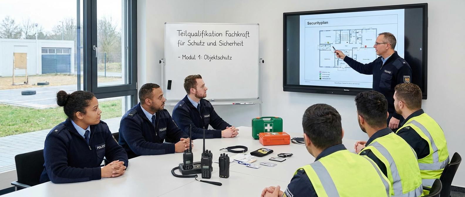 Teilqualifikation 1 Fachkraft für Schutz und Sicherheit